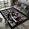 3D Printing Rod Wave Rapper Area Rug,Carpet Rug for Home Living Room Bedroom Sofa Doormat Decor,kids Play Non-slip Floor Mat