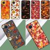 Autumn Leaves Fall Halloween Case For Huawei Honor X8 X7 X9 50 70 P20 P40 Lite P30 P50 Pro Nova 5T P Smart 2021 Cover