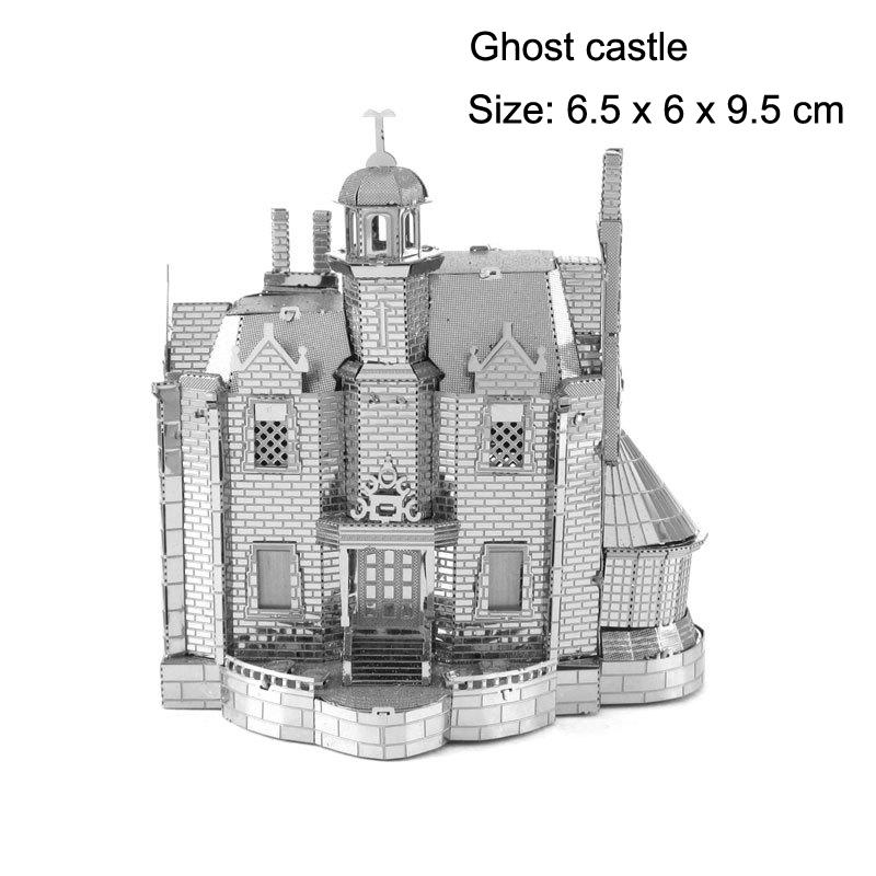 World Architecture Ii 3D Metal Puzzle Model Diy Laser Cut Jigsaw Model For Adult Kid Educational Toys Desktop Decoration