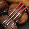 New Multifunctional Fishing Hook Remover Stainless Steel Wooden Handle Deep Throat Hook Head Extended Fish Hook Removal Tool