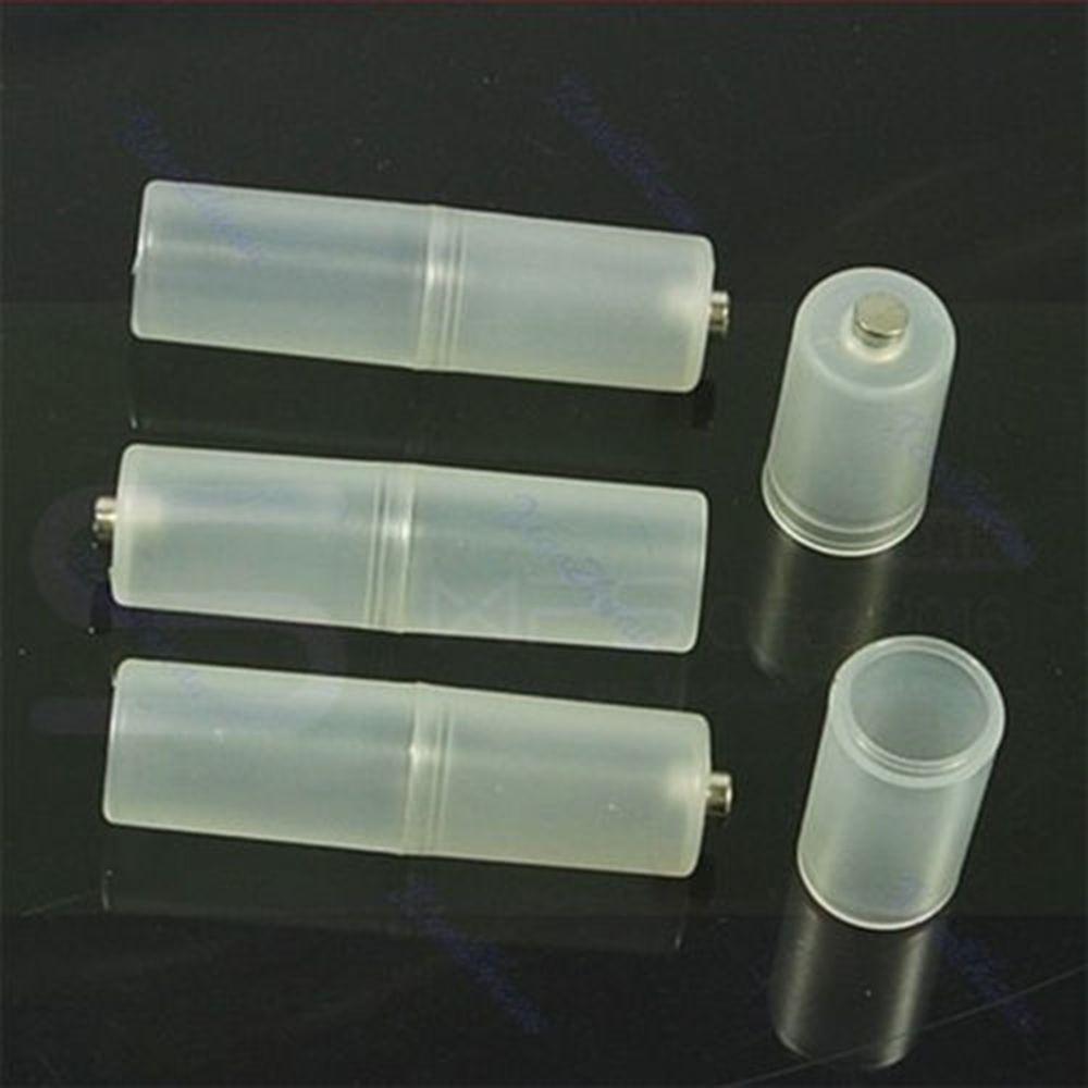 10PCS AAA naar, Converter Adapter Batterijen Case AA Size Cell Batterij Batterijhouder Case Switcher Transparant (Transparant 10PCS AAA naar, Converter Adapter Batterijen Case AA Size Cell Batterij Batterijhouder Case Switcher Transparant (Transparant