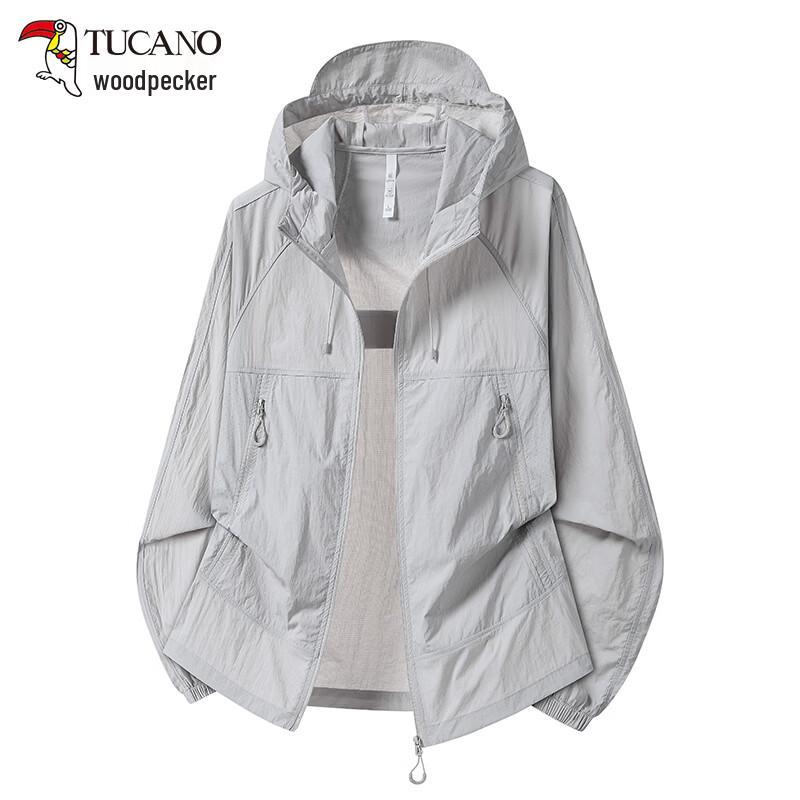TUCANO UPF50+ Ice Silk Lightweight UV Protection Hooded Jacket