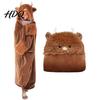Oversized Blanket for Women Hoodie Animal Wearable Women Warm Flannel Sweatshirt Pajamas Blanket Button-Up Cosplay