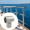 316 Stainless Steel Marine Handrail Fitting 90 Degree Hand Rail Fitting  Yacht Installations