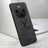 For Vivo iqoo Z10 Case Luxuy Brand Cloth Texture Deer Fabric Jeans Elk Cover for Vivo iqoo Z11X Phone Casing