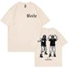 Rapper Beele Borondo Merch T-Shirt Unisex Unisex Mode Hip Hop Vintage Kurzarm-T-Shirts Sommer Lässig Locker Baumwoll-T-Shirts