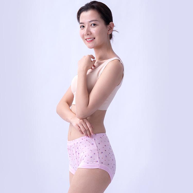 Women's Big Size Briefs Cotton Underwear Middle-aged and Elderly Panties Ladies Breathable Panty M L XL 2XL 3XL 4XL 5XL