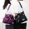 Borsa a Spalla da Donna Multifunzione Borsa a Tracolla in Nylon Borse Impermeabili Borse da Viaggio Tote a Grande Capacità
