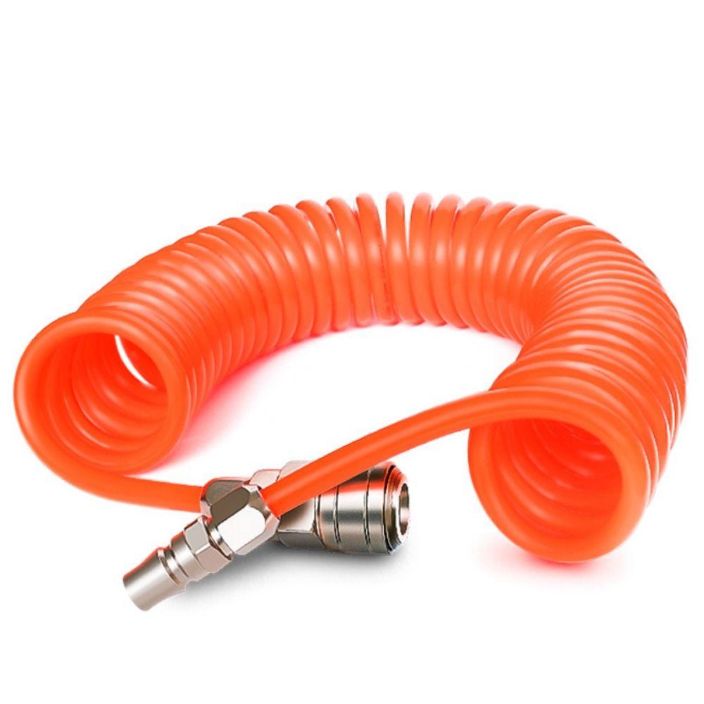 SP20-PP20 Quick Connect Fittings Coiled Air Hose 8*5mm Pneumatic Spiral Hose Air Compressor