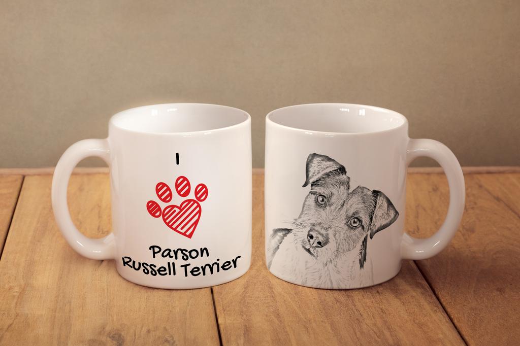 Parson Russell Terrier - Cup with a Dog, Cute Cup with Graphics, a Gift with Your Photo from the Art-Dog Brand
