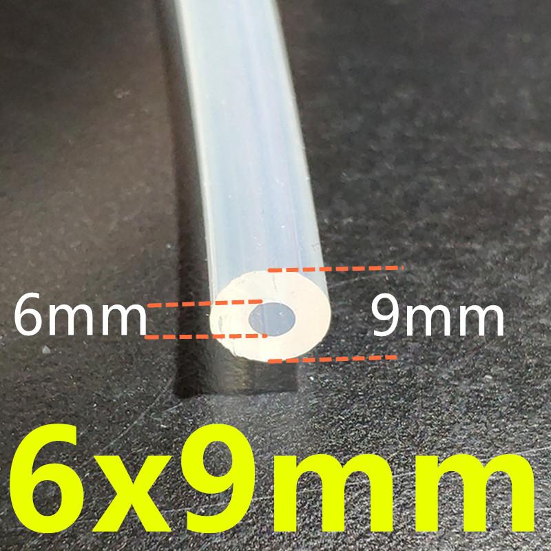 1 Meter 27 sizes 0.5mm to 12mm Food Grade Transparent Silicone Tube Rubber Hose Water Gas Pipe Dropshipping Sell At A loss