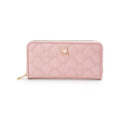 Melody Women's Leather Long Wallet with Zipper, Separate Section, Cute and Stylish, Popular, Large Capacity, Coin Purse, Perfect for Commuting, Gift