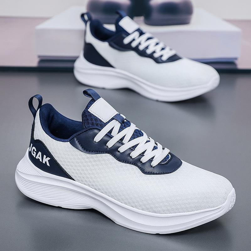 Large size men's shoes autumn new running shoes size 50 breathable ultra-light mesh shoes men's casual sports shoes
