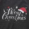 Christmas Man  Letter Plaid Print Top Blouse+Pants Family Clothes Pajamas