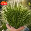 12pcs Artificial Onion Grass - Suitable for Indoor and Outdoor Decoration, for Home, Garden, Office, Wedding, Hotel Photography and Event Layout