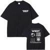 Fashion Rapper Kanye West Vultures New Music Album Graphic T Shirts Men Women Hip Hop Summer T-shirts Male 100% Cotton Tshirt