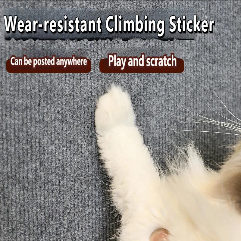 Anti Cat Scratch Sofa Protection Cover Cat Scratch Mats Self-adhesive Wall Sofa Stickers For Cats Claw Grinding Kitten Toys