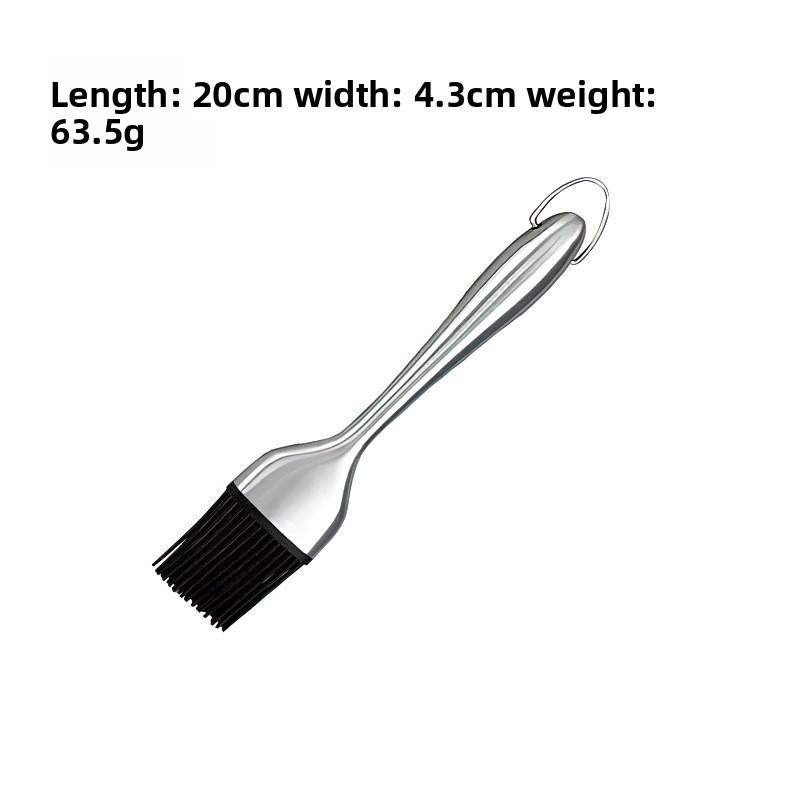 

Не линяющая кухонная кисть для блинов для высокотемпературного гриля и выпечки дома short-handle oil brush