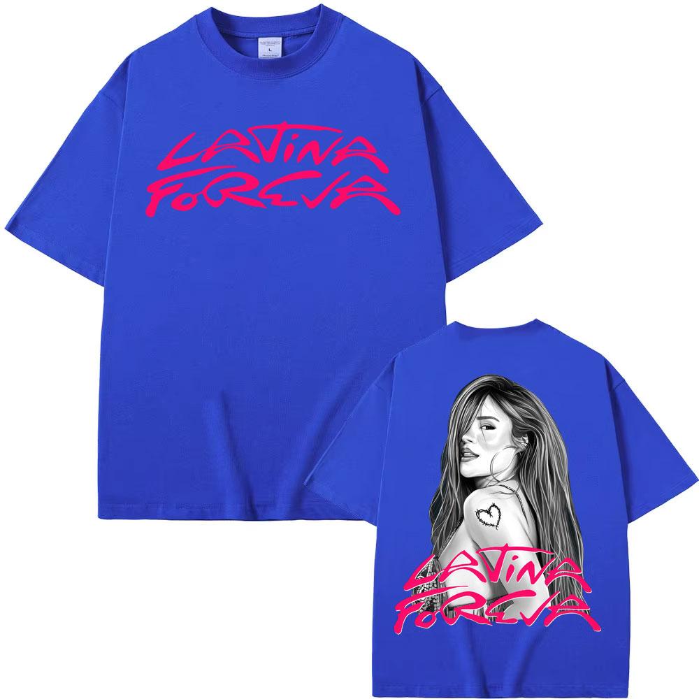 Karol G Tropicoqueta 2025 New Album Tshirts Unisex Women Clothing Hip Hop High Street Tshirt Summer Tops Cozy Short Sleeve T Shirt