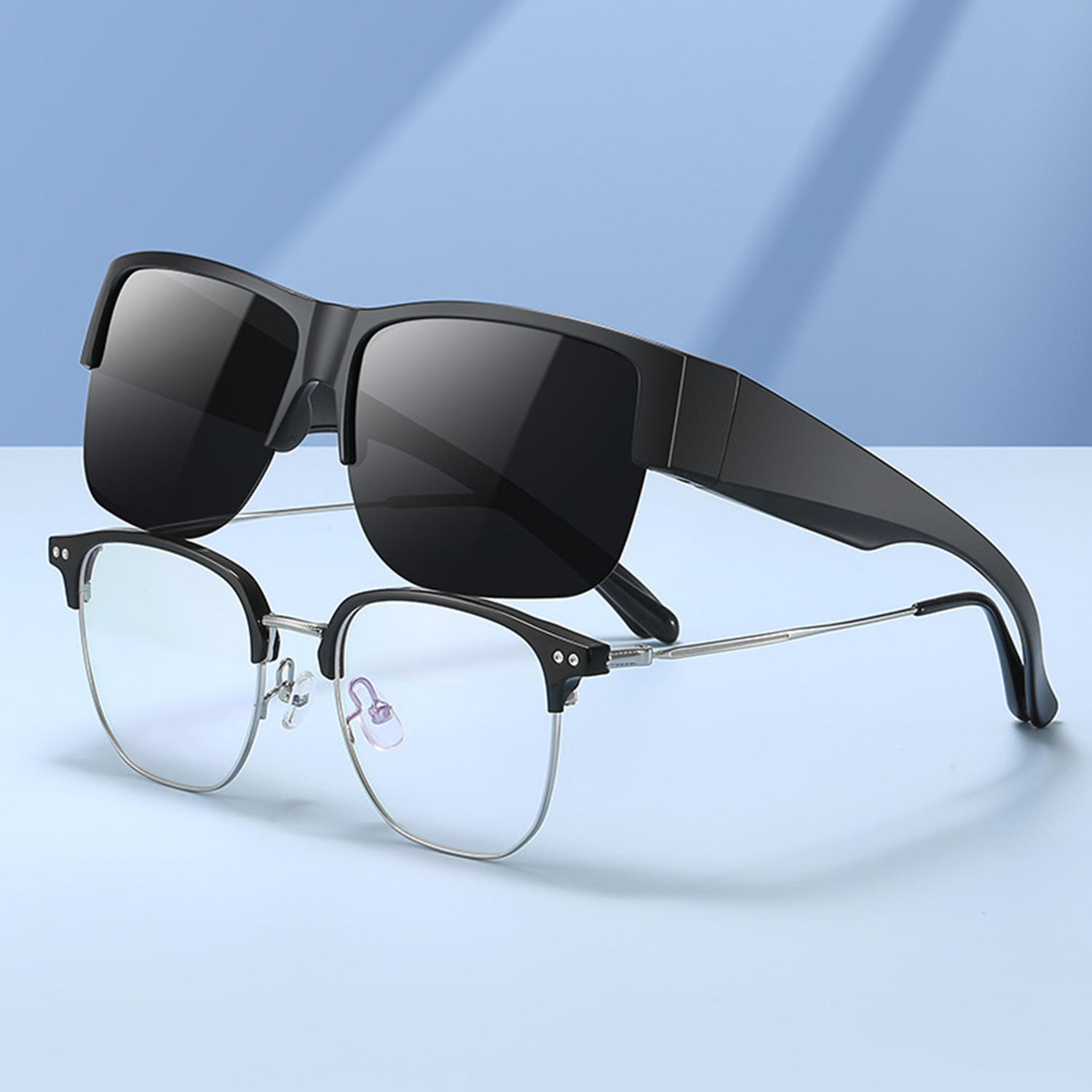 

Large Frame Polarized Sunglasses For Women Men Myopia Reading Glasses Sleeve Driving Goggles Fishing Sun Glasses Frame UV400