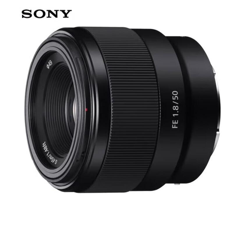 Sony FE 50mm F1.8 Full-Frame E-Mount Standard Prime Lens