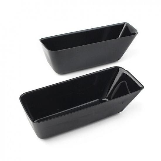 Car Rear Door Handle Armrest Storage Box Tray Bin Kit For Ford Edge 2015-