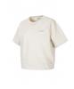 DISCOVERY EXPEDITION Women'S Freshvent Knit Training Short Sleeve Sweatshirt (Ivory)