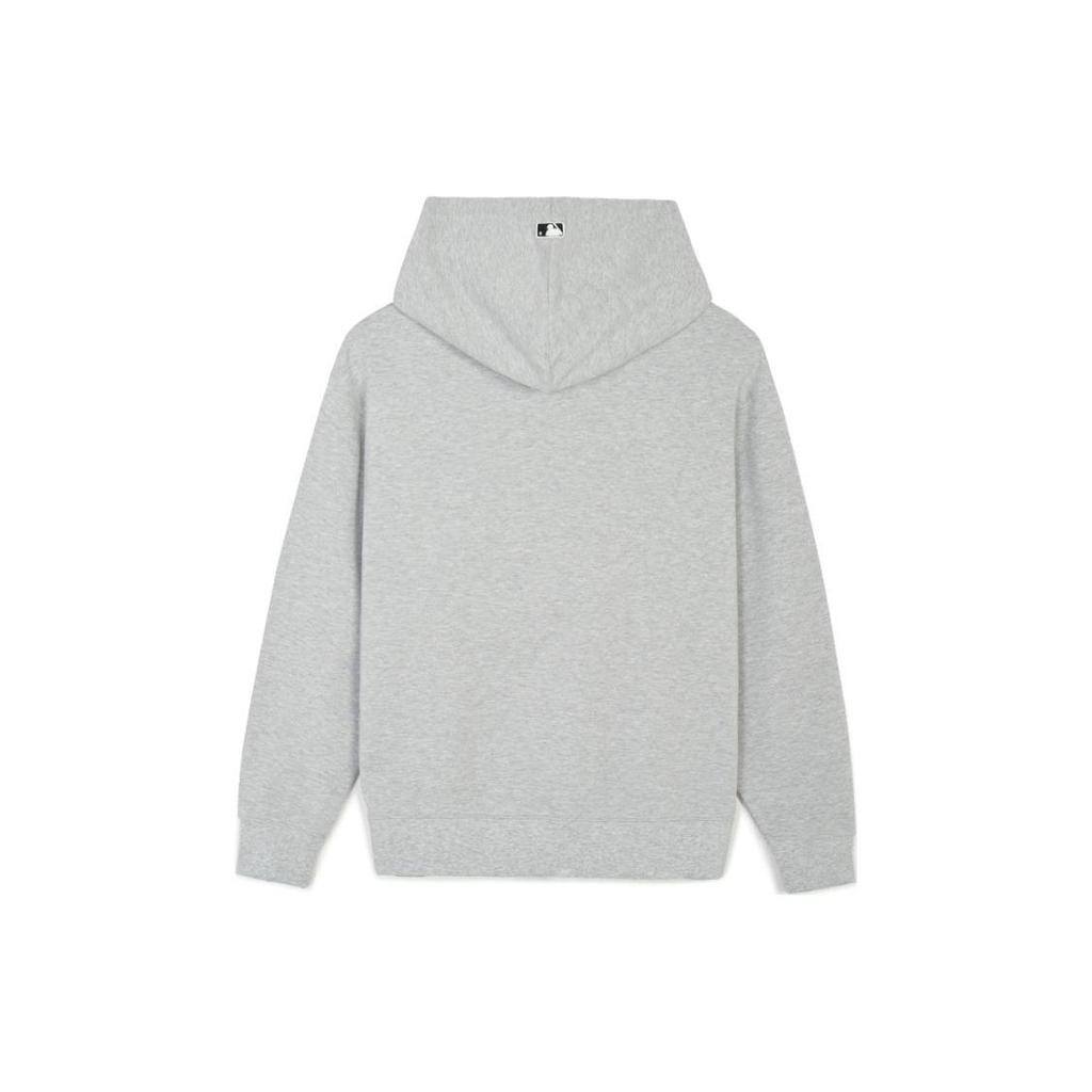 MLB SS24 Boston Red Sox Embroidered Heart Logo Hooded Drop Shoulder Sweatshirt Unisex Sweatshirt Light-Gray 3AHDH0141-43MGS