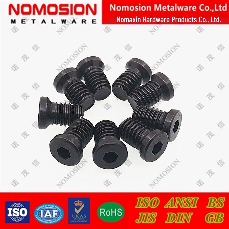 Grade 12.9 Type A Lathe Tool Holder with M5*10/M8*10.5 Screws - Type D Tool Pad Screws (PBSS3456)