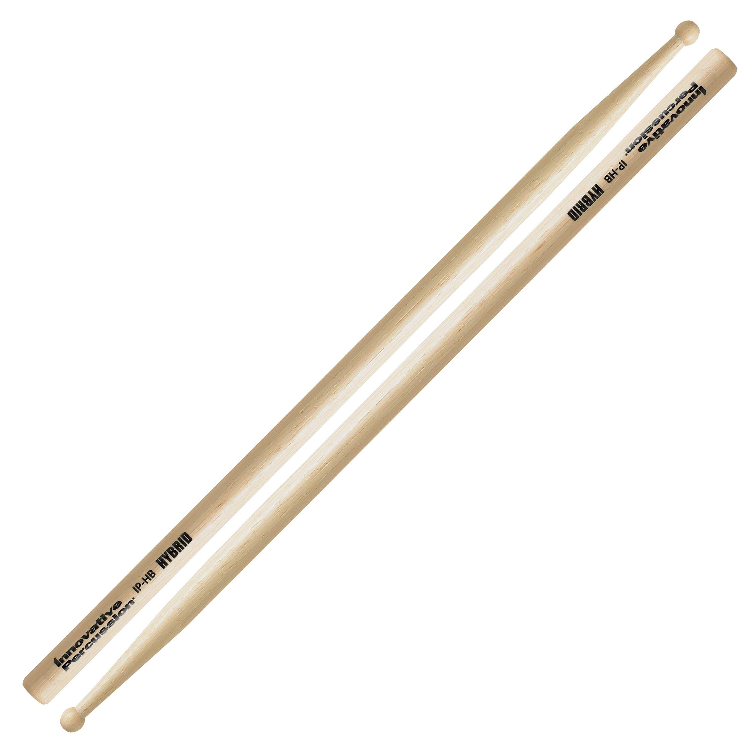 

Innovative Percussion Innovation Series [IP-HB] Hybrid Hickory Snare Sticks, 1 Pair