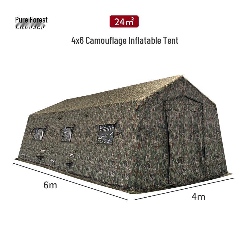 Outdoor Camouflage Inflatable Command Tent