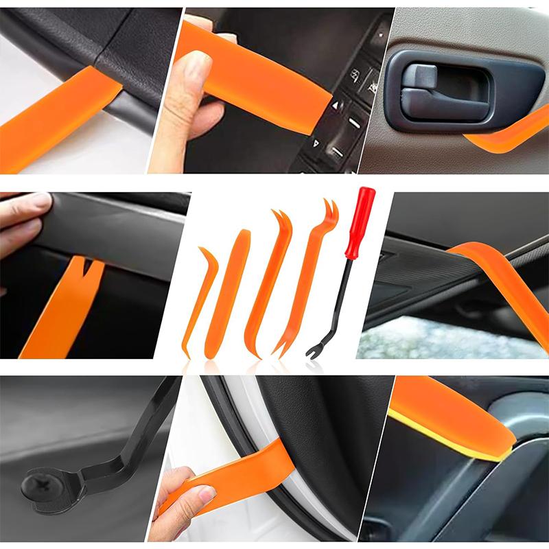 Car Clips Box or Bag Packag 100Pcs Auto Fastener Clip Mixed Car Body Push Retainer Pin Rivet Bumper Door Trim Panel Fastener Kit