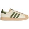 adidas Tênis Originals Superstar 2 Versátil Confortável para Skate Unissex Bege KJ3967