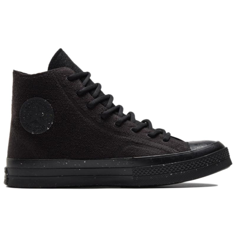 Converse Chuck 70 Chuck Taylor All Star Casual Trend High-Top Espadrilles Unisex Carbon Black