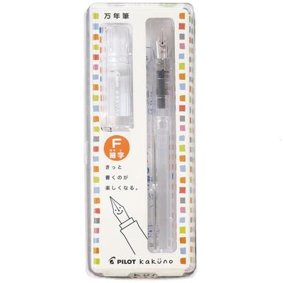 Stylo plume Pilot Kakuno F Transparent FKA1SRNCF