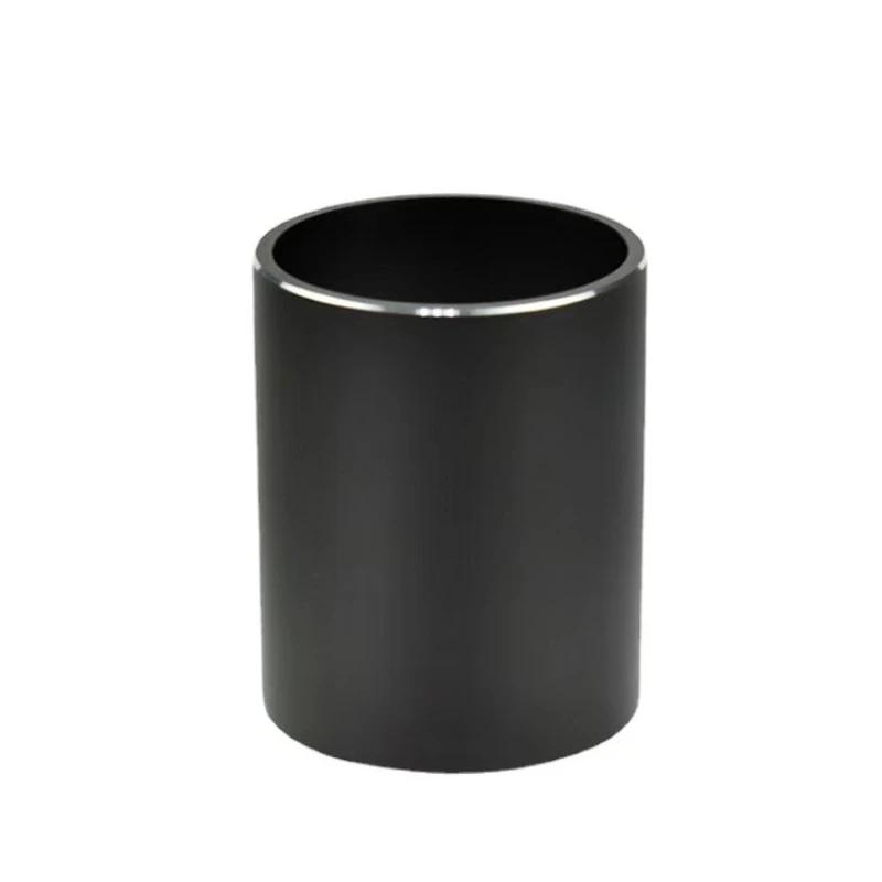 Modern Aluminum Alloy Round Pen Holder Desktop Storage Business Metal Cosmetic Pencil Holder Office Desk Organiser
