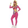Fiestas Guirca Womens/Ladies Roller Psychedelic Costume Set