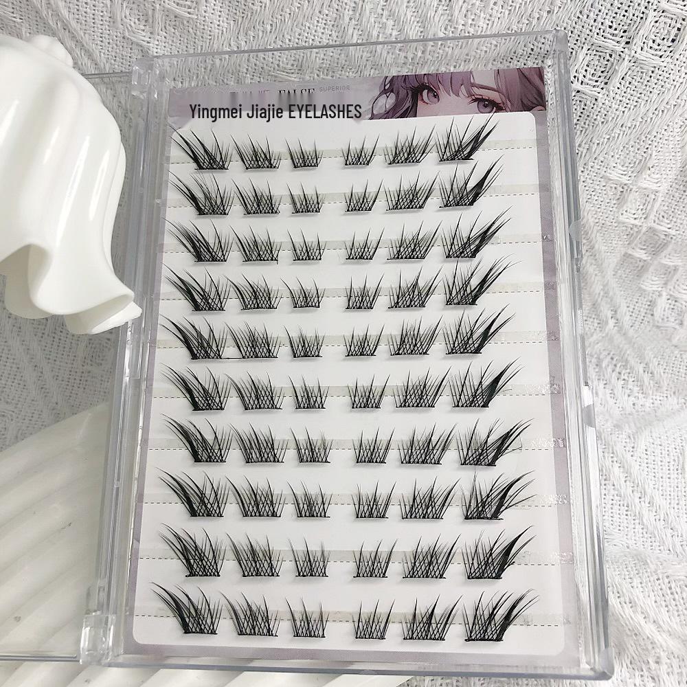 Velkokapacitní Samolepicí Segmentové Umělé Řasy Fox-Eye Bez Lepidla