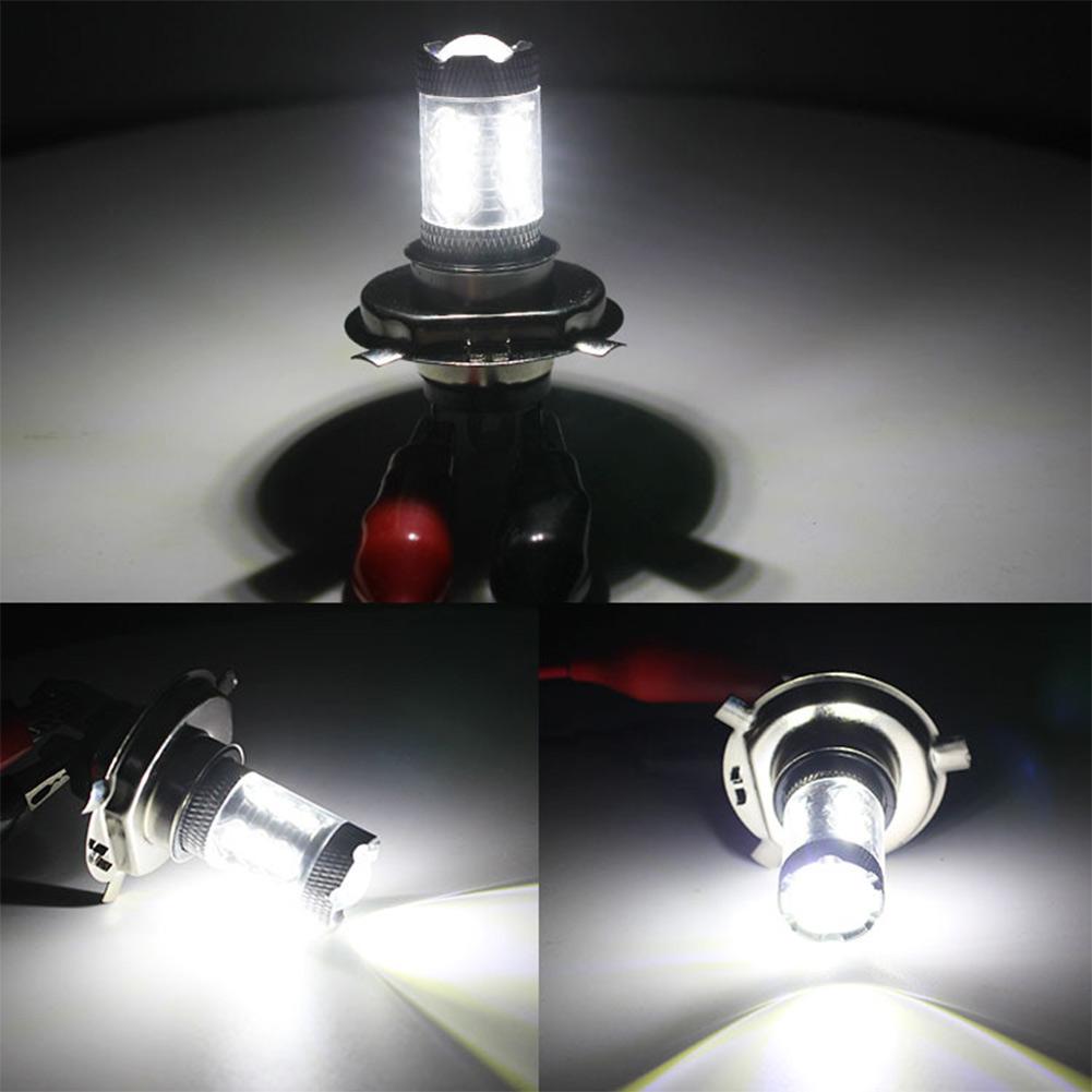 2Pcs H4 Led Bulb Car Headlight Motorcycle H4 Auto Fog Lamps 9003 HB2  Light 12v 80W 6500K Light Headlight Bulb Signal