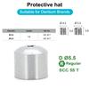 Dental Immediate Restoration Series Transfer Rod Protective Cap Right Angle Titanium Base Oral Implant Accessories