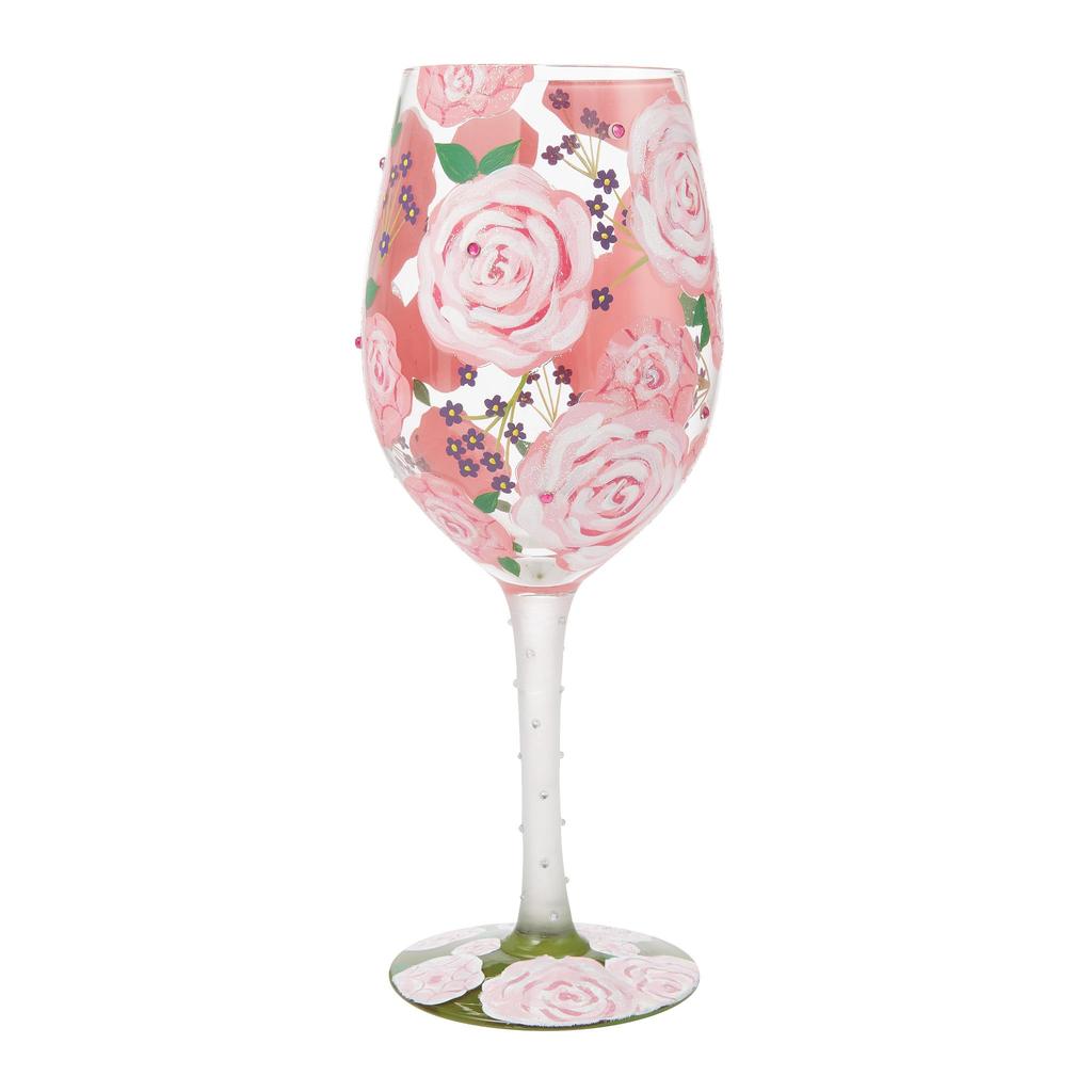 Lolita Wine Glass "PRETTY AS A PEONY" 6015413