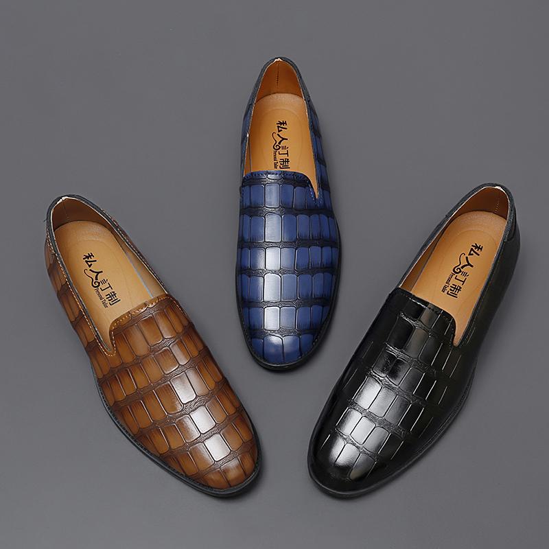 Fashion New Classic Men Loafers European American Casual Lightweight Versatile Fashion Brand Shoes Gentleman Shoes Size 38-48 Men Shoes