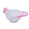 2Pcs/Set Manual Baby Food Fruit Masher Bowl Grinder Grinding Rod Feeding