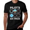 Six-pack de pilote - T-shirt Cadeau Pilote Drôle T-shirt Performance Cool Sec