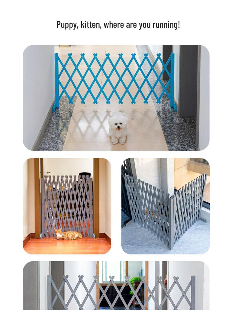 Zatahovací venkovní plot pro domácí mazlíčky a zahradu z masivního dřeva s antikorozním ochranným zábradlím a stojanem na květiny