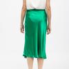 Straight Skirt with Satin Effect Jill Woman LA PETITE ETOILE