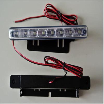 8 LED Super Heldere Auto DRL Dagrijverlichting Daglicht Lamp Hoofdlamp