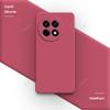High Qualtiy Phone Case for OnePlus Ace 5 Ace5 Pro Ultra Racing 5Pro 5G Liquid Silicone Square Internal Flocking Soft Back Cover