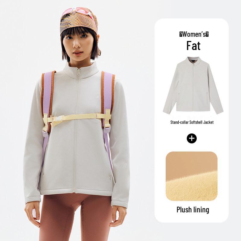 

TECTOP Women s Softshell Jacket: Windproof, Waterproof, Warm, Breathable for Hiking and Mountaineering. M
