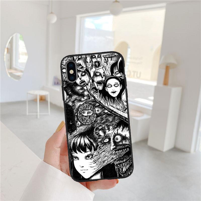 CJ65 Horror Tomie Junji Ito Soft Shell Phone Case for Xiaomi Xiaomi Poco M4 M5 M6 M7 X3 X6 X7 F8 Ultra Pro GT NFC
